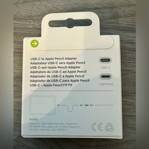 Apple USB-C to Pencil (1st Generation) Adapter - NEW - Picture 2 of 2